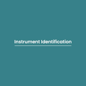 Instrument Identification